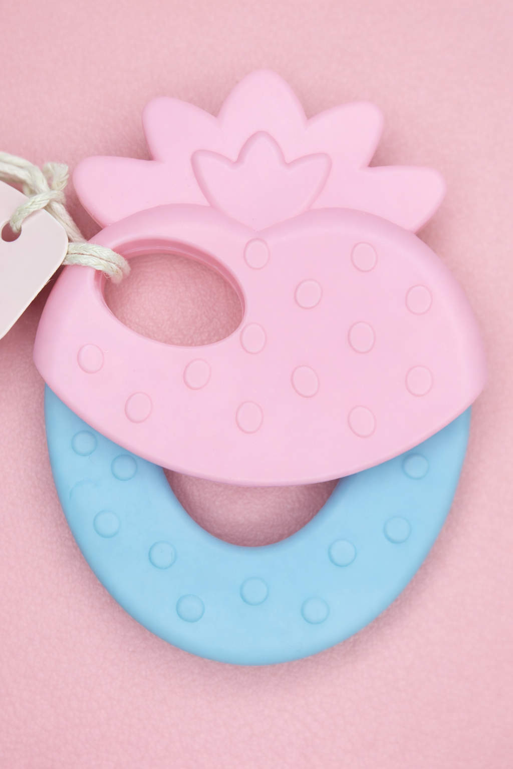 Flower Hope Pacifier Clip & Sensory Piece