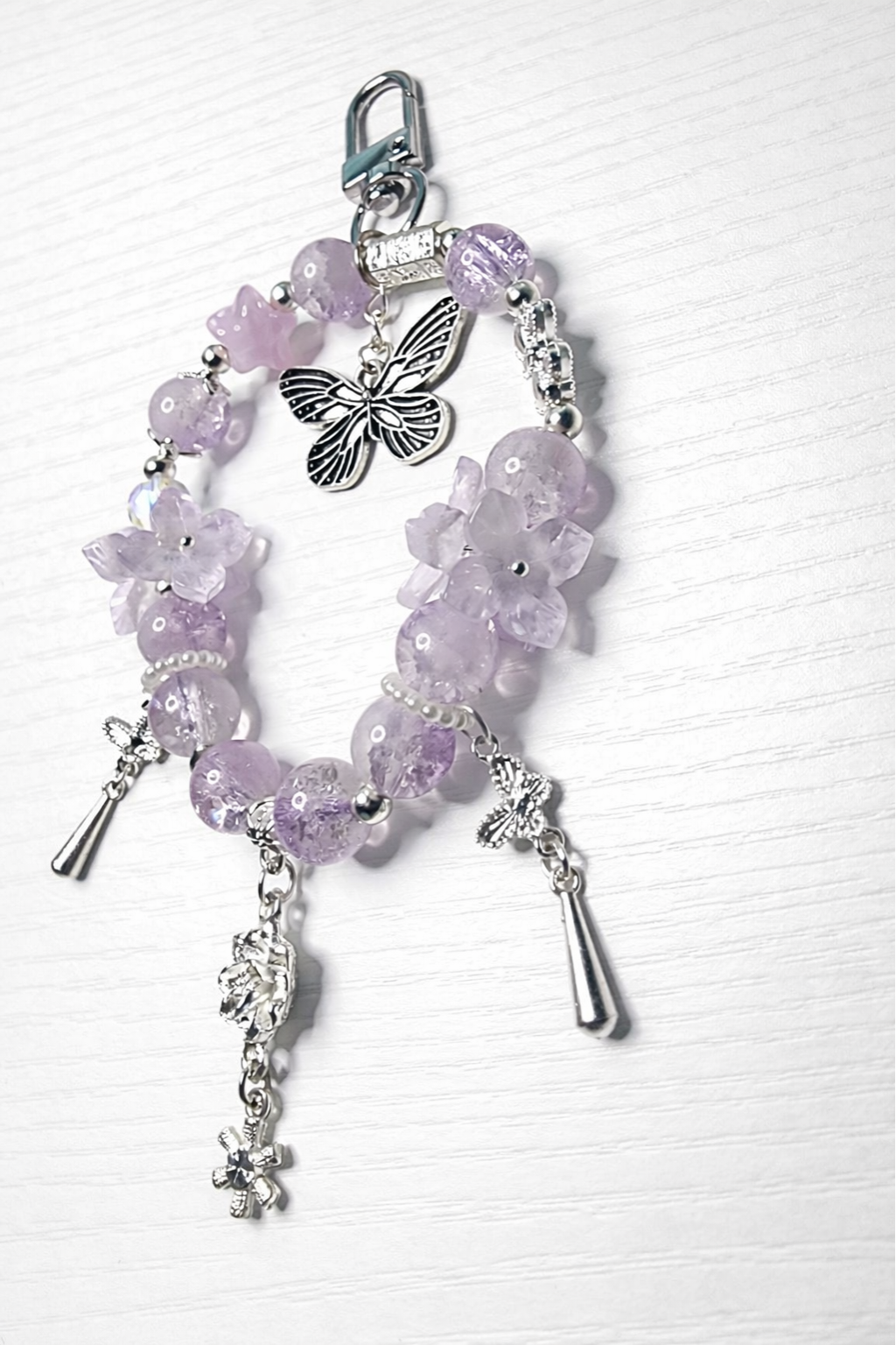 Blush Bloom Keychain