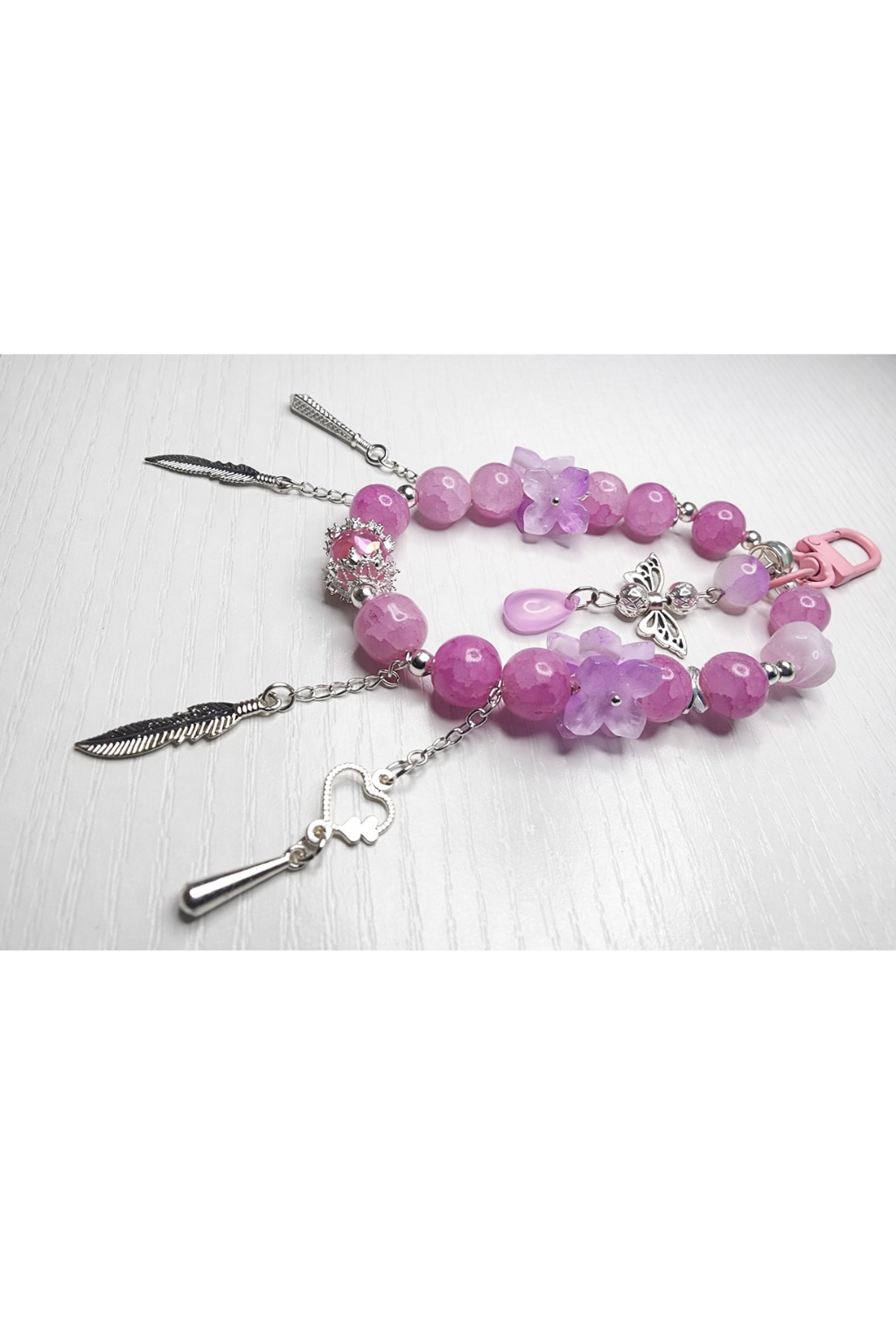 Rose Bloom Keychain