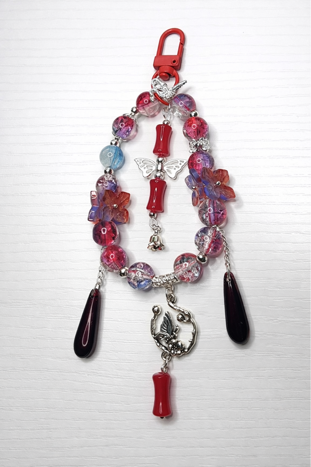Wildberry Bloom Keychain
