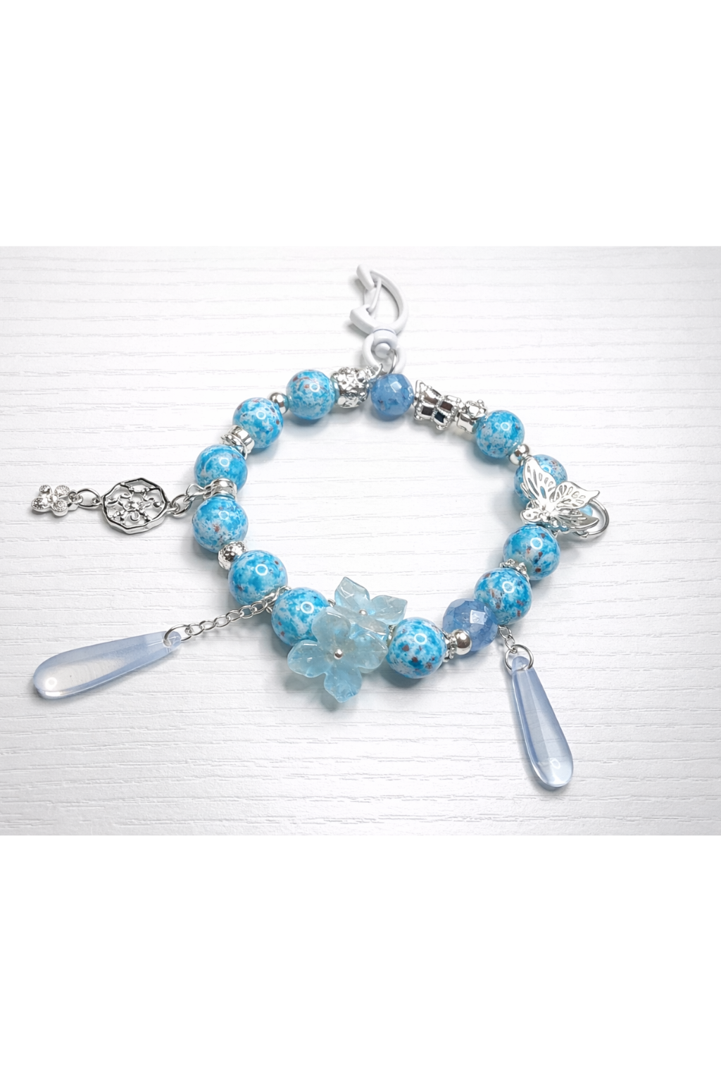 Ocean Bloom Keychain