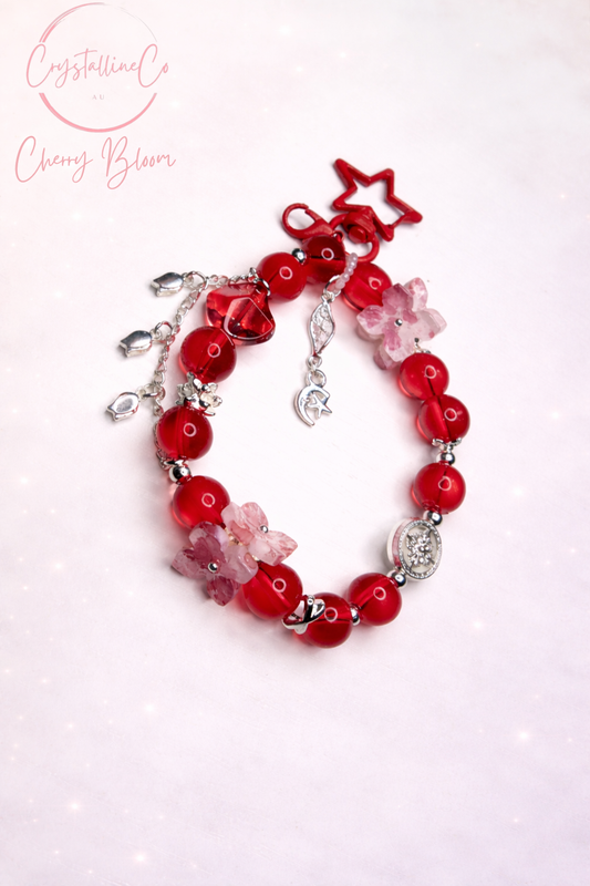 Cherry Bloom Keychain