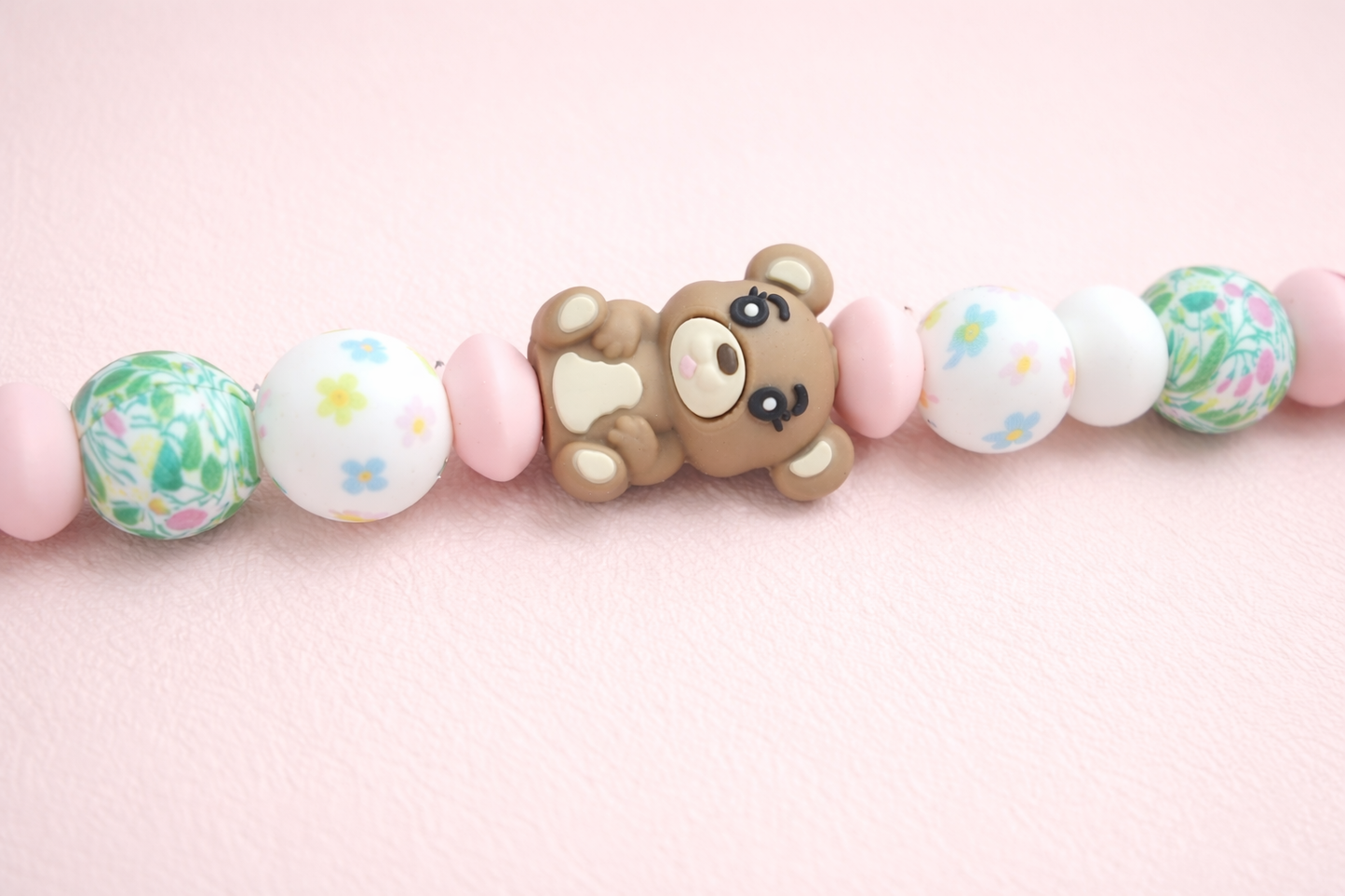 Sugar Bear Pacifier Clip