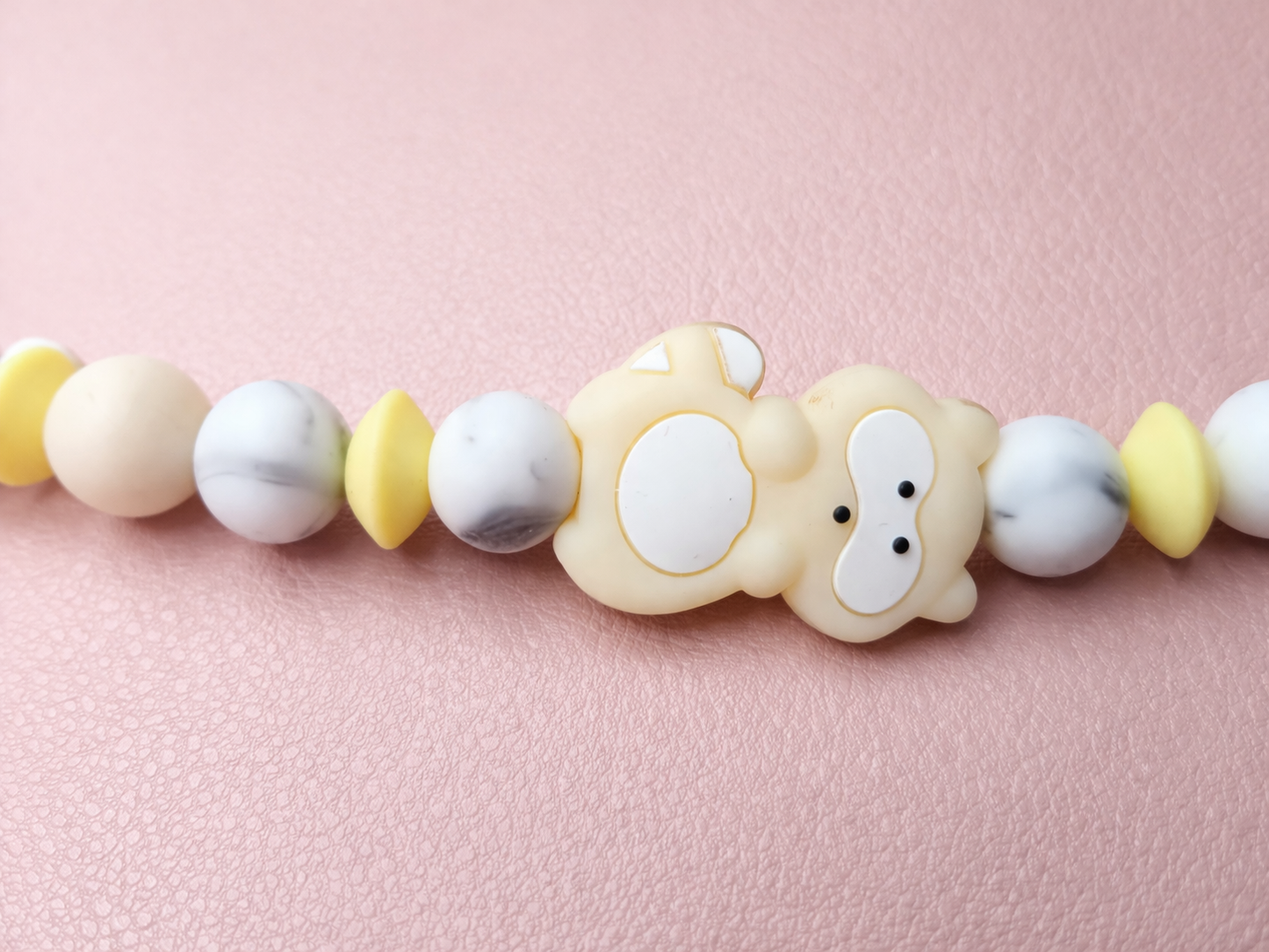 Cinnamon Squirrel Pacifier Clip & Sensory Piece