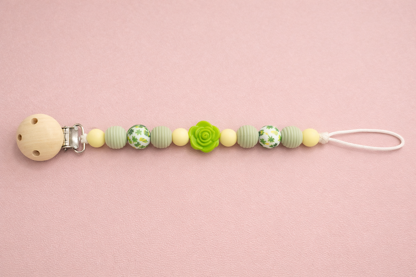Wisteria Pacifier Clip