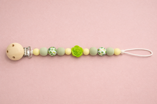Wisteria Pacifier Clip
