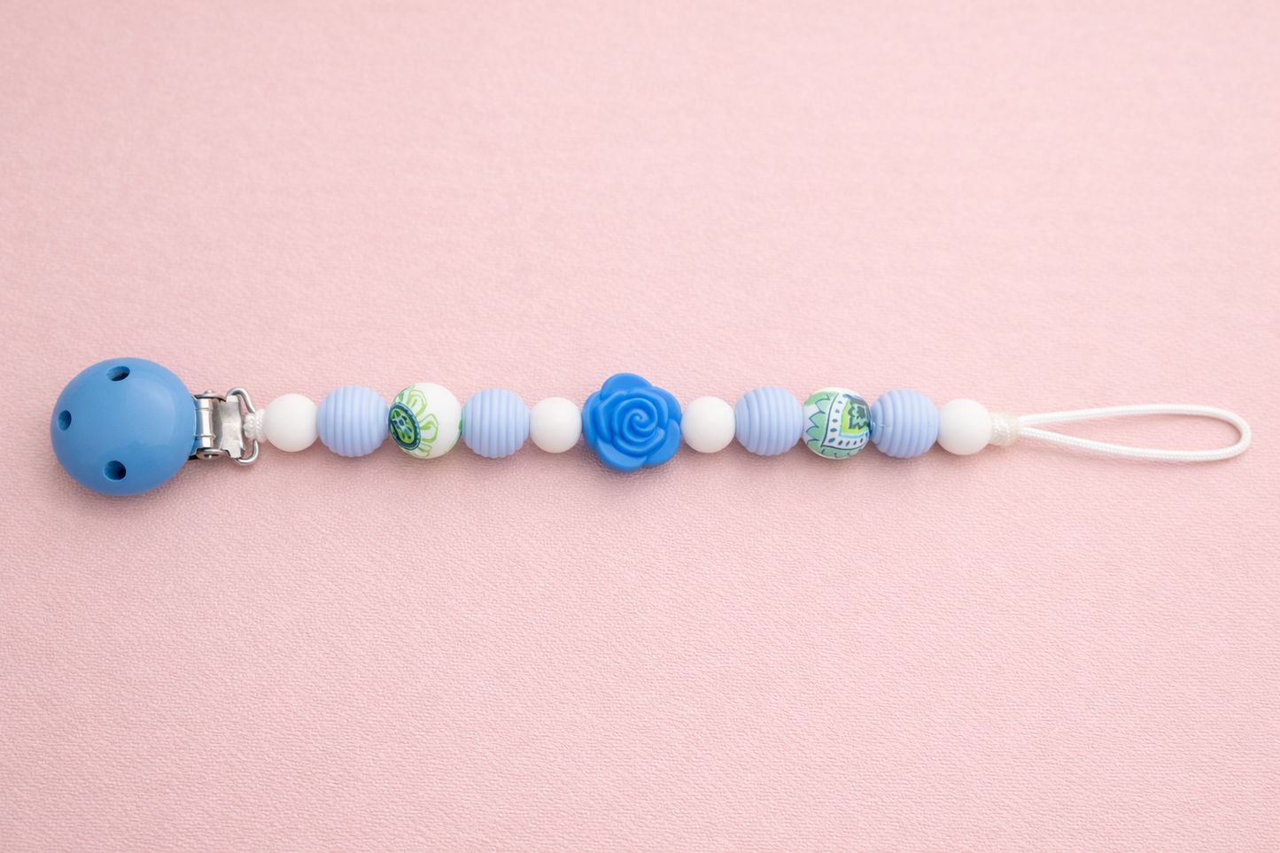 Bluebell Pacifier Clip