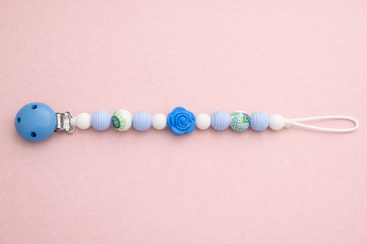 Bluebell Pacifier Clip