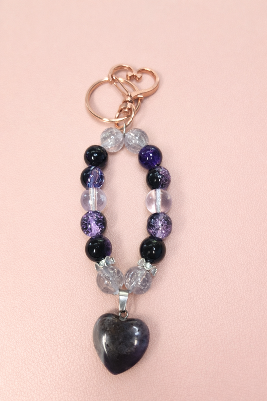 Midnight Lolite Keychain
