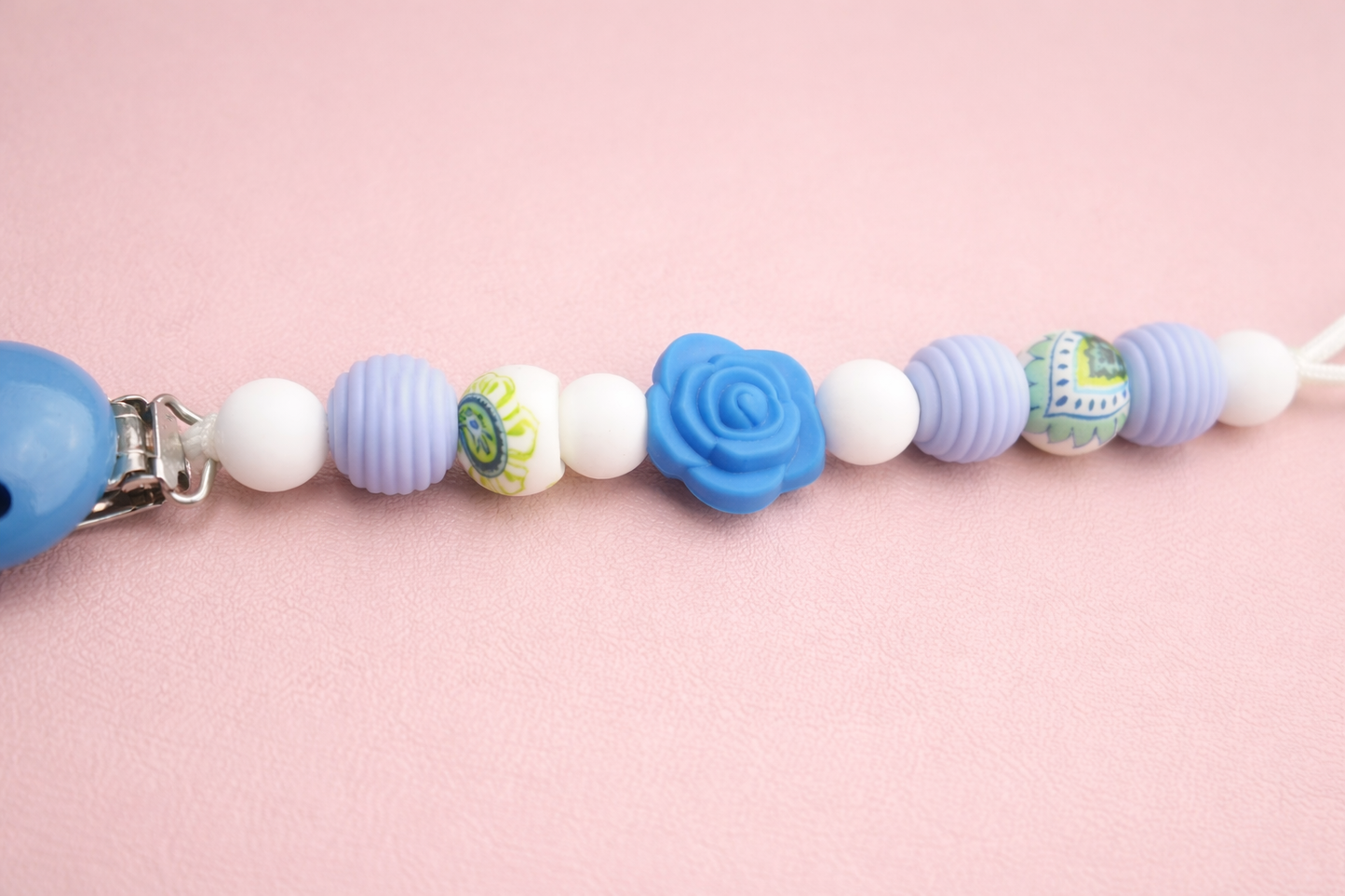 Bluebell Pacifier Clip